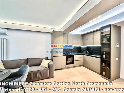 Inchiriere apartament 2 camere Cortina North Pipera - Promenada Mall - foto 2