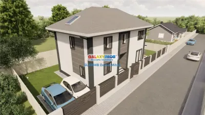 Casa individuala 4 cam-Teren 300mp-Incalzire pardoseala-str Safirului - foto 12