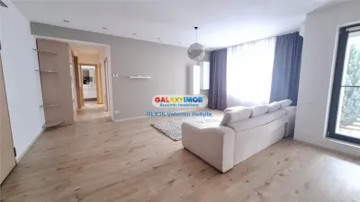 Vanzare apartament 3 camere parter gradina 90 mp Baneasa Greenfield - foto 6
