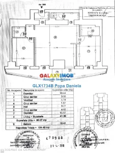 Vanzare 3 camere 104 mp, etaj 2 -n Complex Upground - foto 12