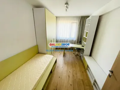 Vanzare apartament 3 camere mobilat Baneasa Greenfield vedere padure - foto 7