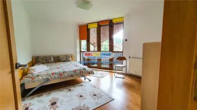 Vanzare vila 6 camere cu piscina interioara, Predeal - foto 19