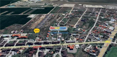 Teren 2433 mp Balotesti str Ion  Creanga cu utilitati - foto 2