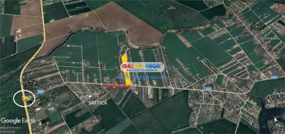 Teren sosea str Lahovari Balotesti Saftica 26300 mp toate utilitatile - Balotesti