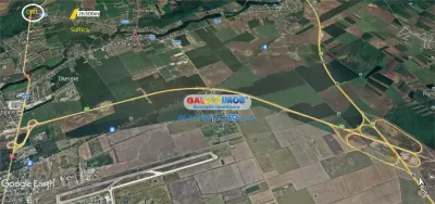Teren sosea str Lahovari Balotesti Saftica 26300 mp toate utilitatile - foto 3