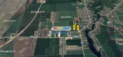 Teren Balotesti 16700 mp apropiere case str Lunii - foto 3
