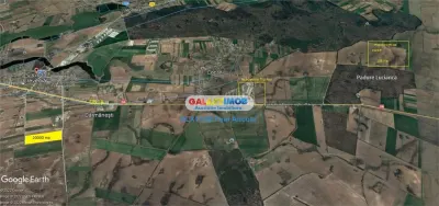 Teren intravilan Crevedia 20000 mp acces la 2 drumuri Depozitare - foto 2