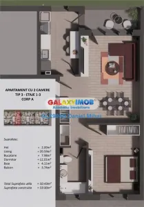 Apartament 2 camere decomandat-Cartierul Latin - foto 20