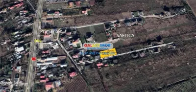 Teren lot casa  Balotesti Saftica str Ciocarlia 576 mp intre vile - foto 6