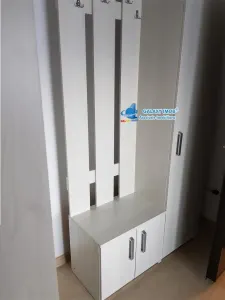 Inchiriez apartament cu 3 camere , Nord, bloc nou, mobilat - utilat - foto 21