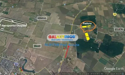 Teren Dascalu Runcu 10 Ha latura de 750 m la padure intravilan - foto 3