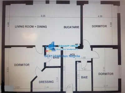 Cartierul Francez, Herastrau apartament 4 camere confort 1 - foto 5