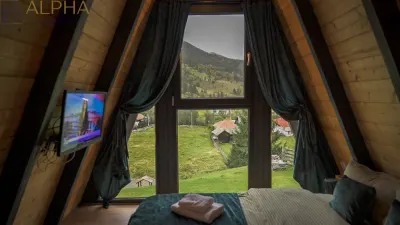 Cabana A Frame 115mp utili, Teren 3450mp, Coada Lacului Colibita - foto 15