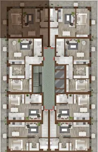 Apartament 2 camere cu terasa | 79,2 mp | Copou | Comision 0 - foto 5