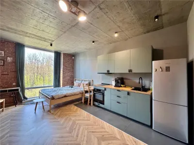 Padurea la fereastra ta– Garsoniera deosebita in LOFT Green Apartments - foto 2