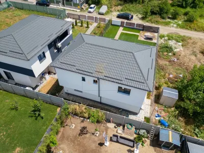 NU rata! Ultima casa din proiect | 120 mp utili | Teren 379 mp | Casa noua - foto 12
