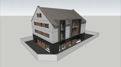Cladire  4 Apartamente si Spatiu Comercial Sacalaz - foto 16