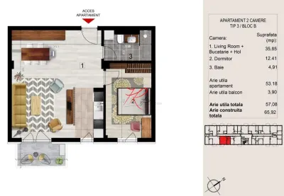 Prevanzare apartamente Straulesti- Sisesti - foto 3