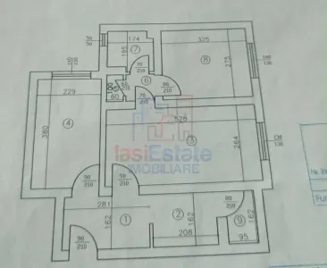 Apartament 3 camere Podu Ros - foto 6