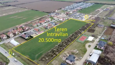 Teren Intravilan 20.500 mp cu front la DN19F | Martinesti - Satu Mare - Martinesti
