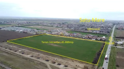 Teren Intravilan  45.888 mp la DN 19F | Odoreu - Satu Mare | Investitie - foto 13