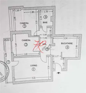 Vanzare apartament 3 camere Doamna Ghica - renovat mobilat - foto 3