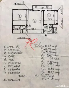 Vanzare apartament 2 camere Parcul CIrcului - Bucuresti