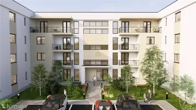 Apartament cu 2 camere | Ansamblu rezidential Nou | Strada Careiului - foto 7