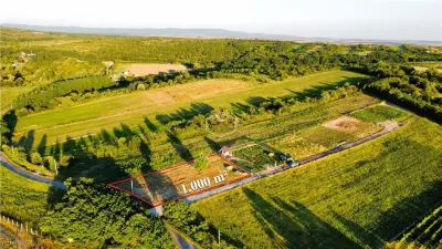 Teren intravilan cu vedere panoramica spre oras si padure | 1.000 mp - Satu Mare