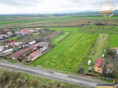Teren strategic pentru dezvoltare si investitie, 8.000 mp intravilan valoros, Sanzieni, Covasna - foto 4