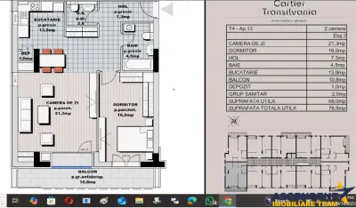 Decomandat, 2 camere,66 mp, in Complexul exclusivist Transilvania Residence, Noua Brasov - foto 2