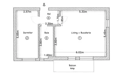 Apartament Berceni - foto 9