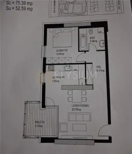 Apartament de vanzare 2 camere One Herastrau Plaza - foto 19