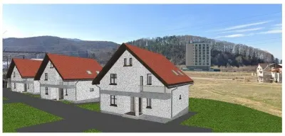 Teren + proiect mic ansamblu case, Bunloc, Brasov - Sacele