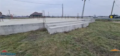 Casa noua Parter, stadiu fundatie cu elevatie, Util 228mp -Livada - foto 15