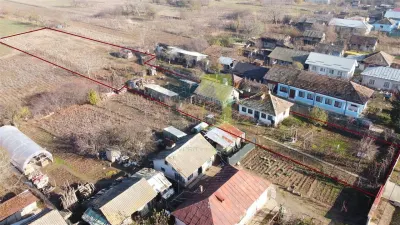 Teren de 2066 mp cu casa in Ghindeni-0% COMISION CUMPARATOR - foto 4