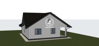 Casa cu 3 camere, 450mp teren, de vanzare in Valea Adanca - foto 3