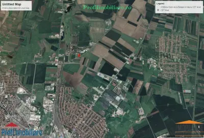 Teren construibil 3.500 mp cu acces din sosea spre Retim fost Polaris Arad - foto 17