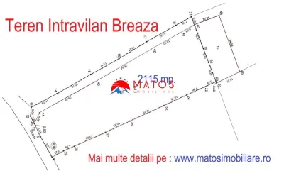 Teren intravilan 2.115 mp de vanzare Breaza, Prahova | 0% comision - foto 4
