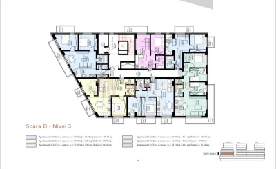 Apartament 4 camere, zona Centrala, Unirii - foto 3
