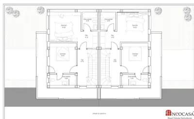 VILA MODERNA TIP DUPLEX II LANGA PADURE - foto 16