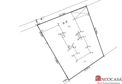 DOROBANTI 242 MP,  DESCHIDERE 15,12 M, CASA DEMOLABILA! - Bucuresti