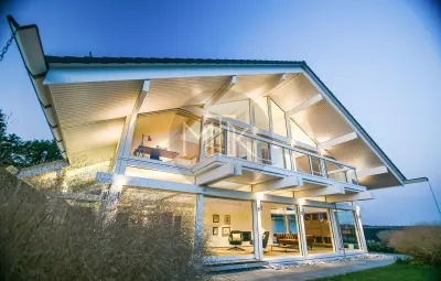 UNIQUE Villa in Romania | AMAZING Architecture | Huf Haus Design | COMISION 0% - Balotesti