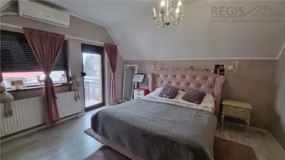 Casa de vanzare moderna cu costuri reduse, panouri solare si spatiu comercial inclus - foto 6