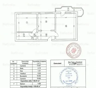 Vanzare apartament 2 camere | Nerva Traian | et 1/8 | decomandat | centrala proprie | renovat | - foto 10