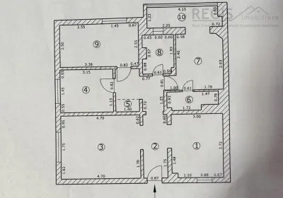 Apartament 4 camere | decomandat | zona Faget - foto 13
