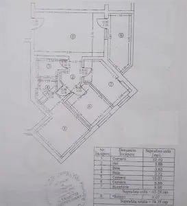 Ap 3 cam, D,74,36 mp, et.2 - Copou - mobilat si utilat - foto 20