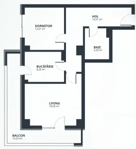 Apartament 2 camere Tatarasi - 72mp - mutare imediata. - foto 9