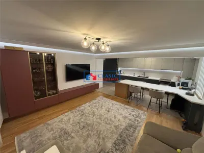 Vanzare apartament 4 camere de LUX terasa 105 mp tip penthouse in Buna Ziua- Mega Image - foto 2