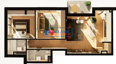 Vanzare apartament 3 camere locatie de exceptie Marasti Intre Lacuri, Cluj-Napoca - foto 4